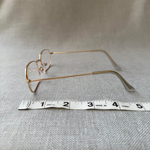 Clear frame gold glasses WMNS2 - Picture 4 of 5